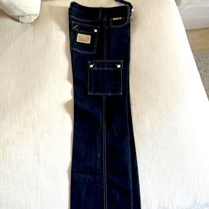 Dark denim cargo Dolce & Gabbana pants